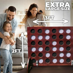 61dKaCLR7BL. AC SX466 1703012821 Giant Connect Four Rental