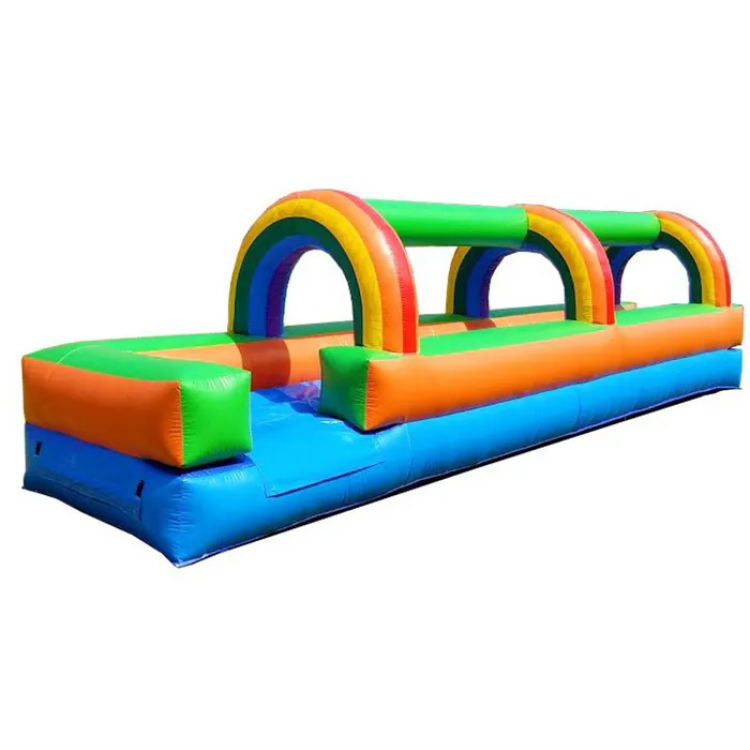 25ft Rainbow Slip and Splash Slide Crossover