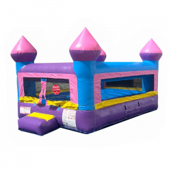 INDOOR Outdoor Bounce House Crossover Pink and Purple